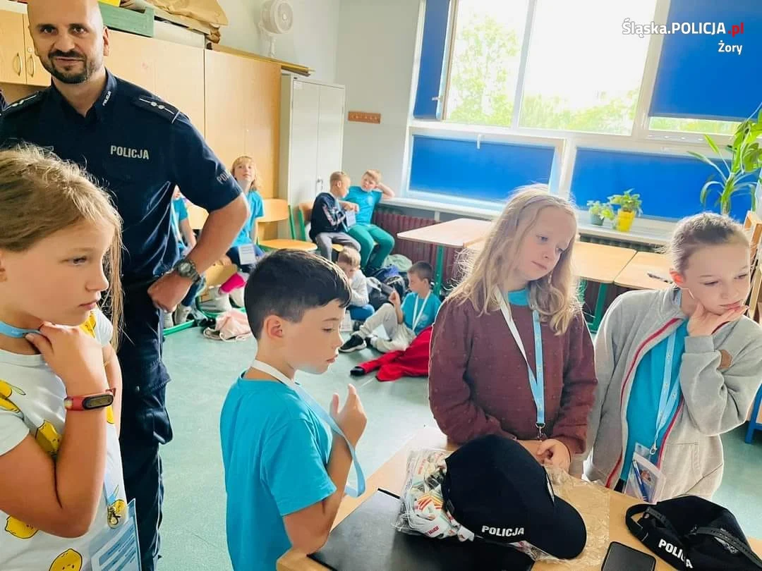 Profilaktyczny tydzień zakończenia wakacji u żorskich mundurowych