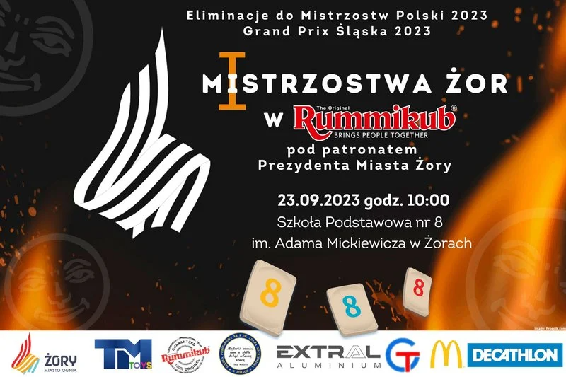 23 września startują I Mistrzostwa Żor w Rummikub!