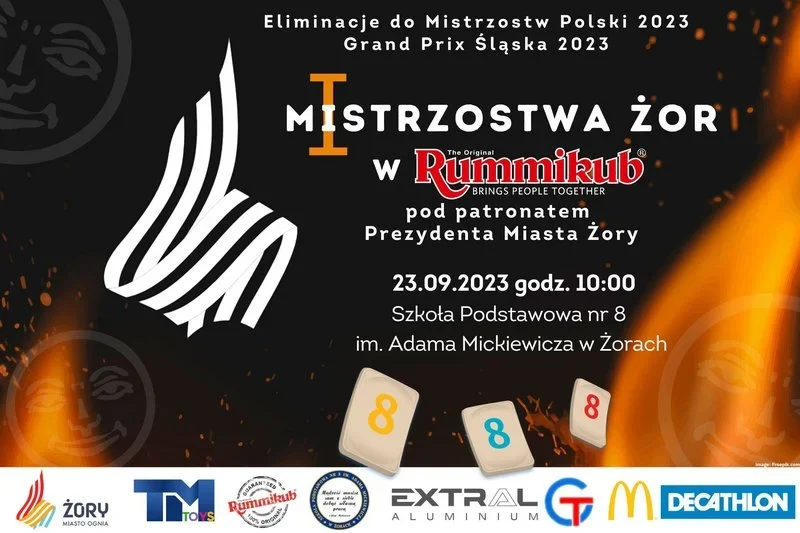 23 września startują I Mistrzostwa Żor w Rummikub!