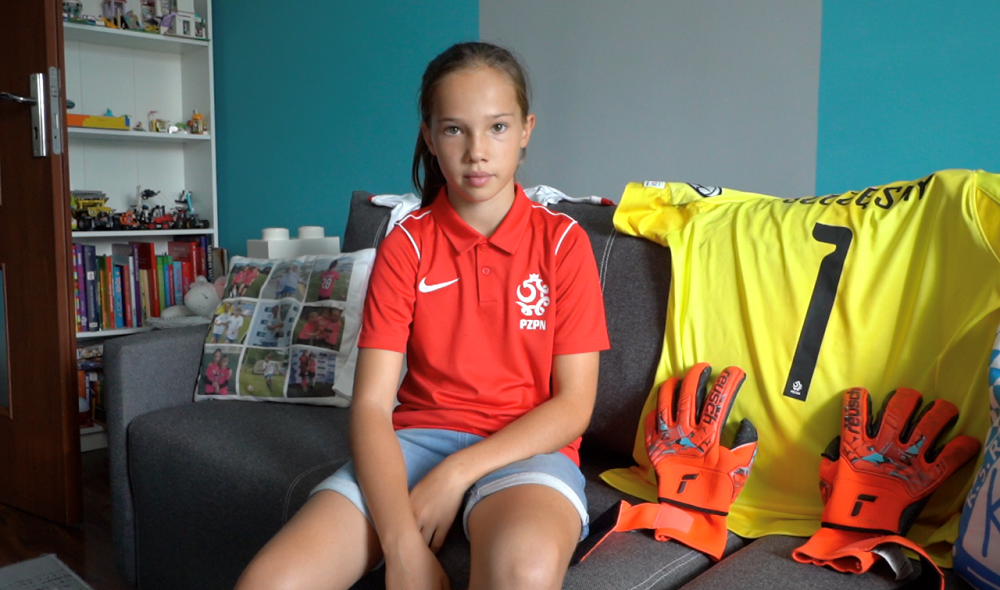 Wojciech Szczęsny spełnił marzenie Mai z Chorzowa