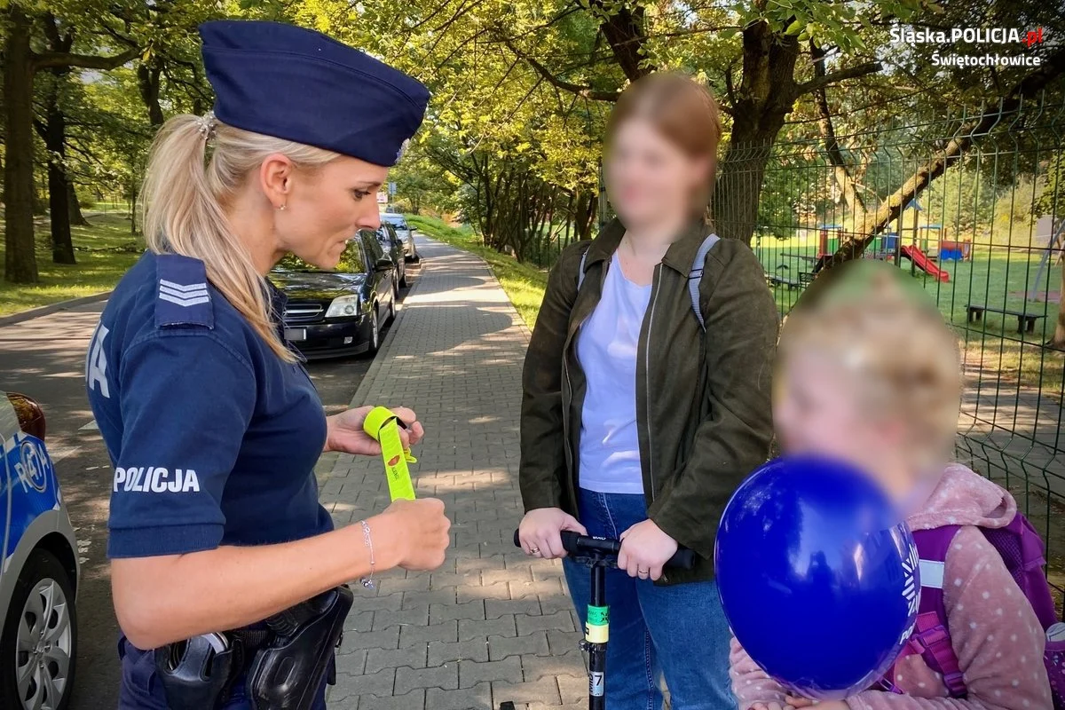 Trwa akcja "Bezpieczna droga do szkoły 2023"