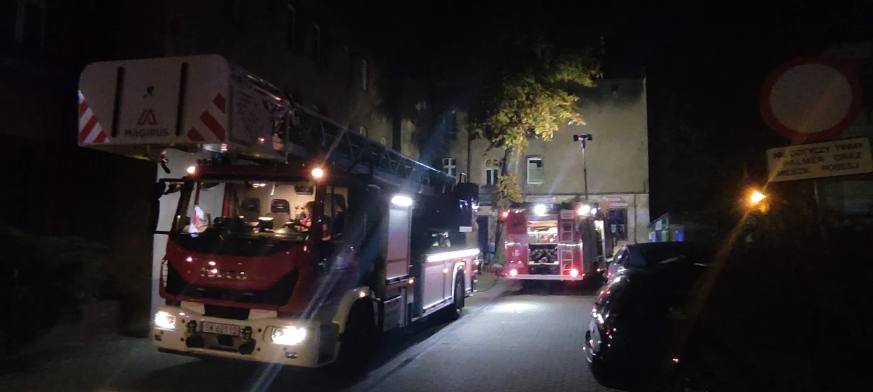 Tragiczny pożar przy ul. Kubiny. Jedna osoba nie żyje!
