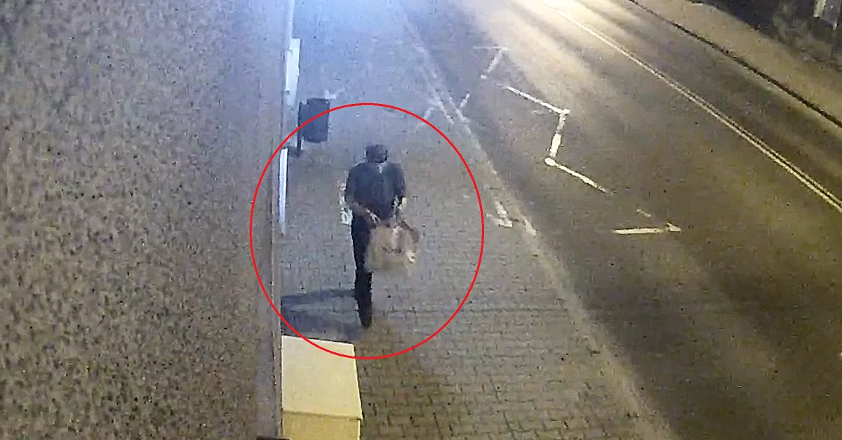 Pożar kwiaciarni w Zabrzu. Opublikowano nagranie z wizerunkiem podejrzanego o podpalenie!