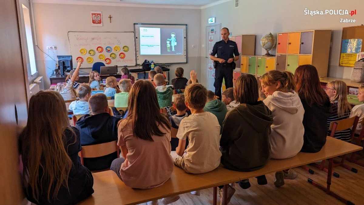 Profilaktyczne spotkania policjantów z uczniami