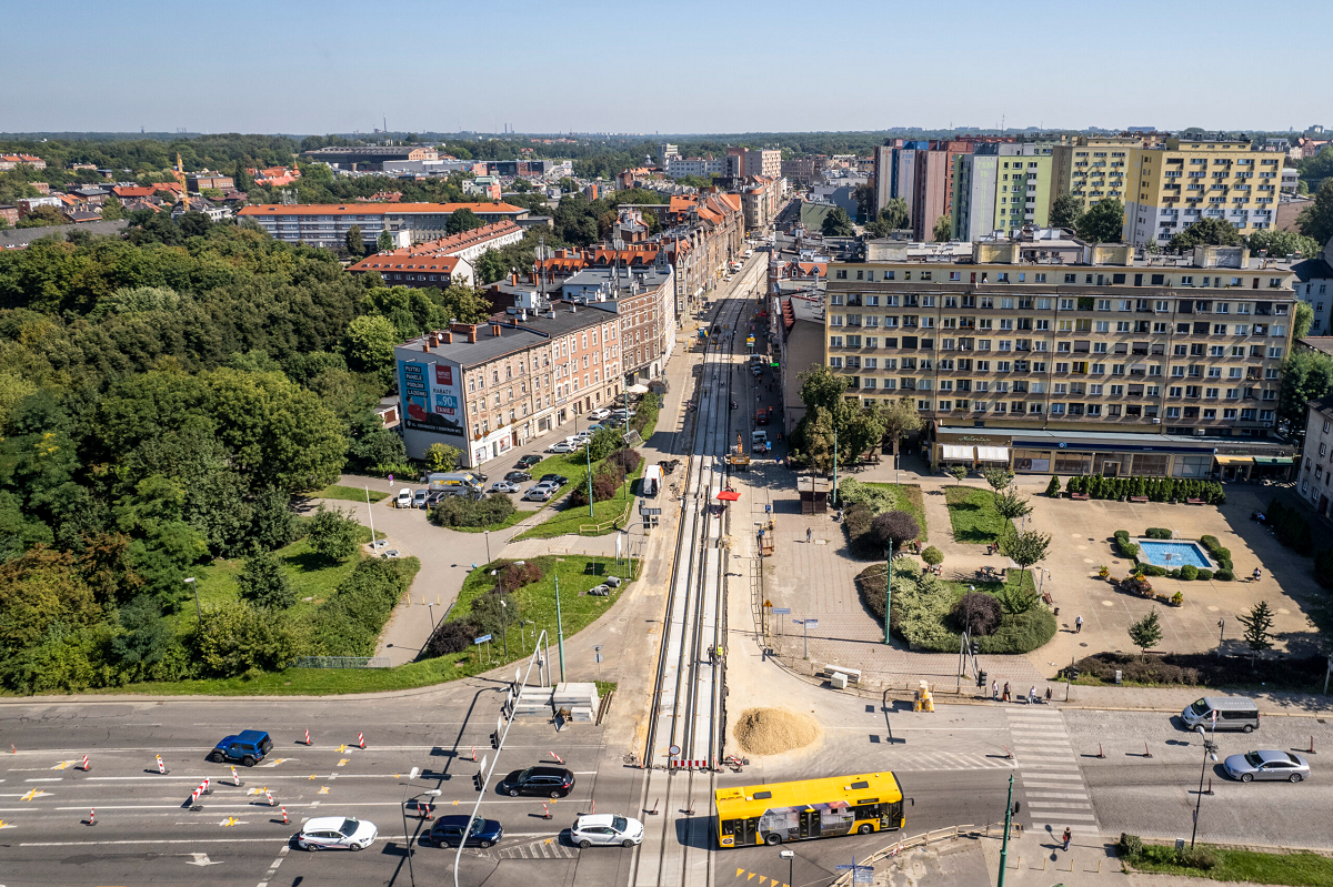 Najnowsze informacje z placu budowy! Remont torowiska w centrum miasta