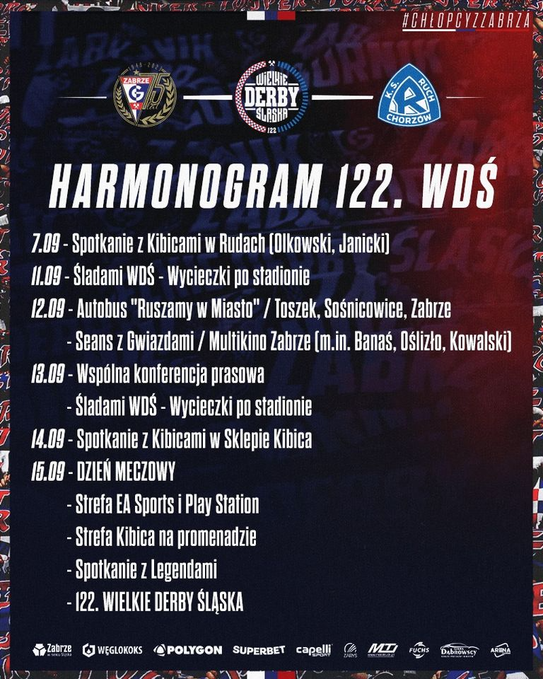 Wielkie Derby Górnego Śląska już w piątek! Przygotowano specjalne wydarzenia przedmeczowe