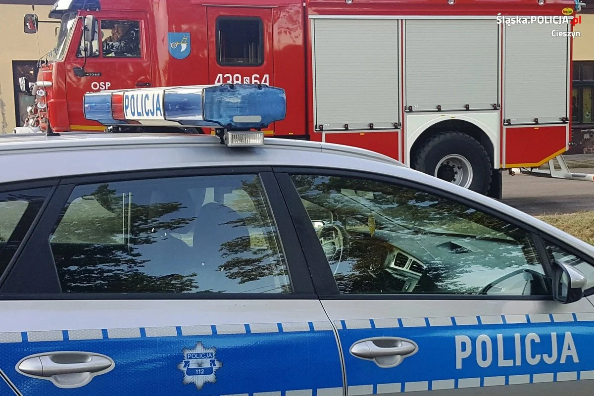 Groził podpaleniem domu w Skoczowie. Mężczyzna odkręcił zawór butli z gazem i rozlał benzynę!