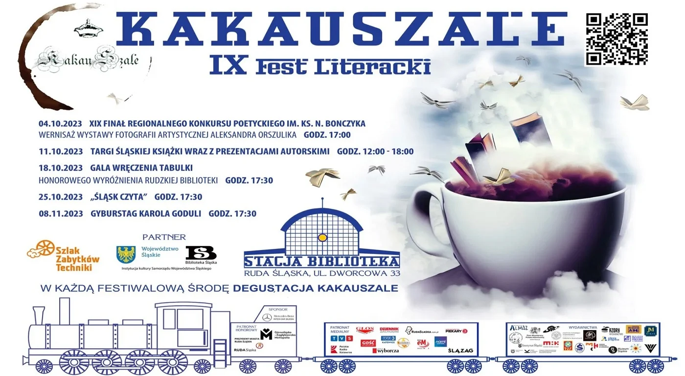 Przed nami Kakauszale - IX Fest Literacki 2023. Co w programie?