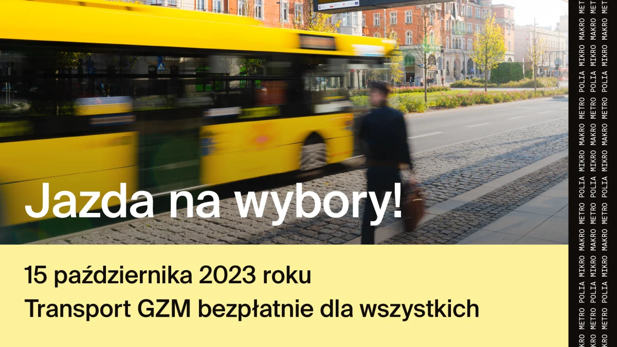 Wybory 2023: Bezpłatny transport zbiorowy 15 października