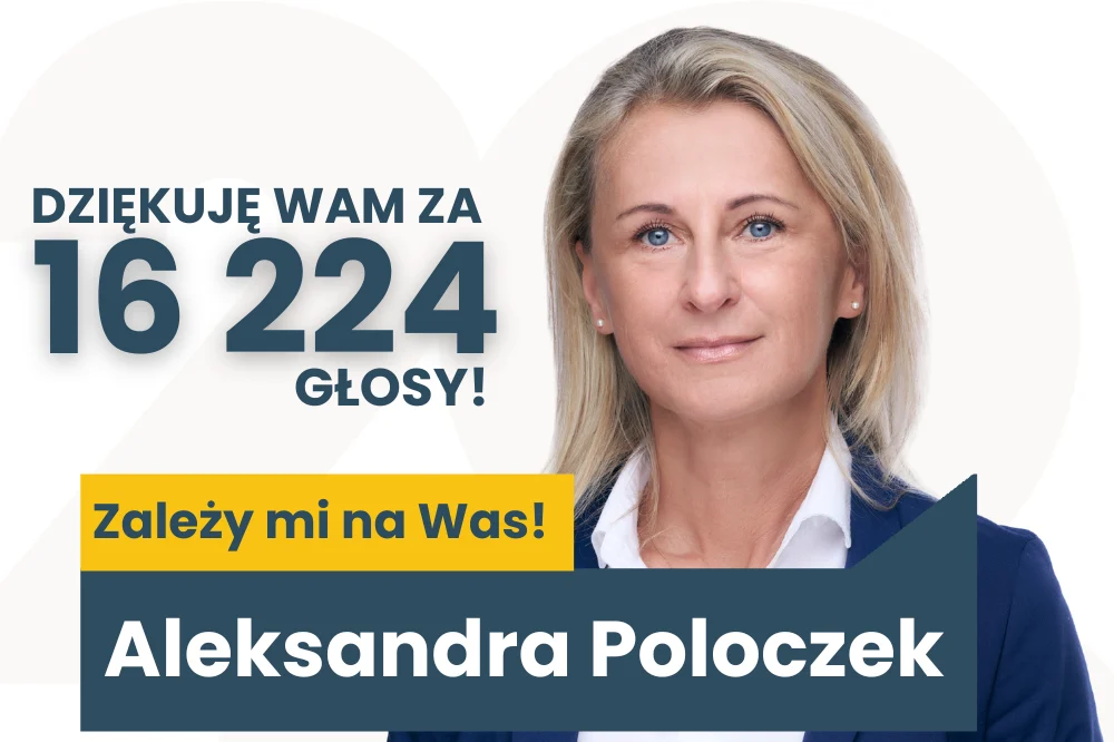 A. Poloczek zdobyła najwięcej 16 224 głosy w wyborach! Mimo tego nie dostała się do Sejmu