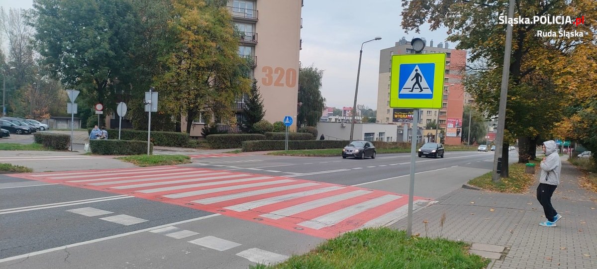 Ruda Śląska: Akcja "Bezpieczny pieszy"