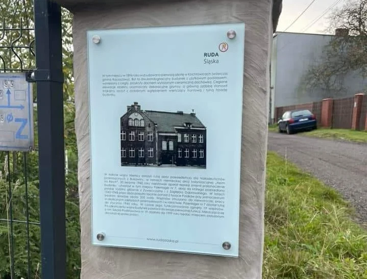 Tablica pamiątkowa w miejscu obozu "Polenlager 7" już jest!