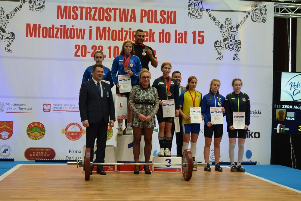 Siemianowice Śląskie: Brązowy medal Hani Borys w podnoszeniu ciężarów!
