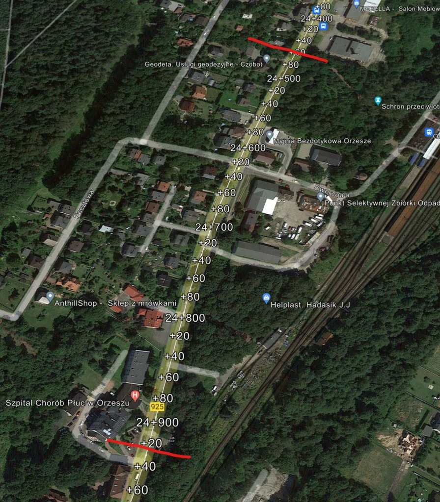 Zmiana organizacji ruchu na ul. Gliwickiej w Orzeszu