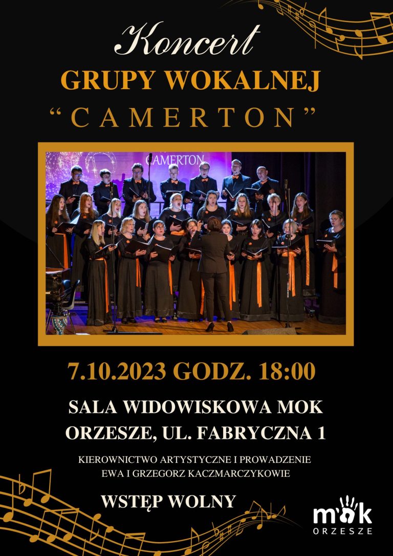 Koncert Grupy wokalnej „Camerton”