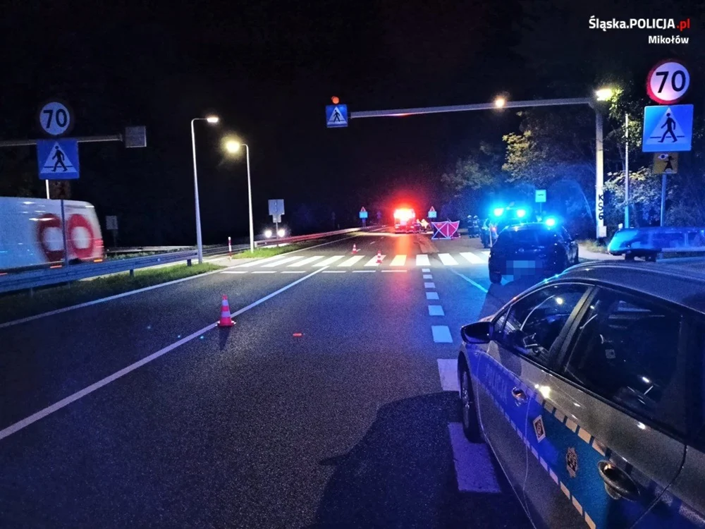 Tragiczny wypadek w Orzeszu. 86-letni senior zginął na przejściu dla pieszych!