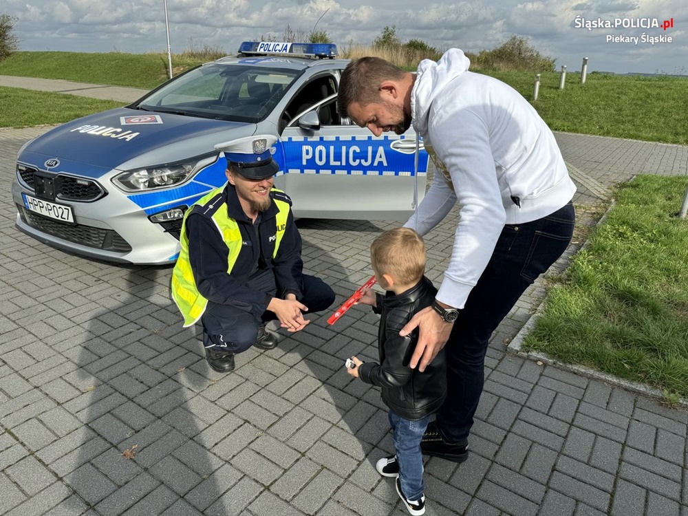 "Świeć przykładem" na piekarskich drogach