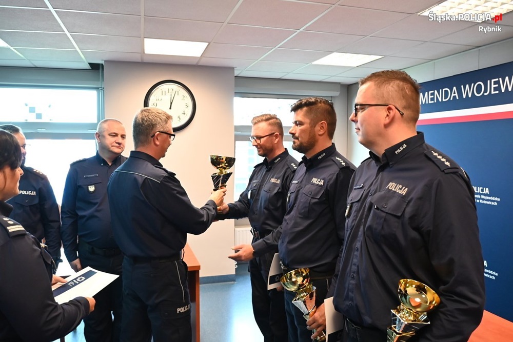 Rybnicki dyżurny najlepszy na Śląsku!