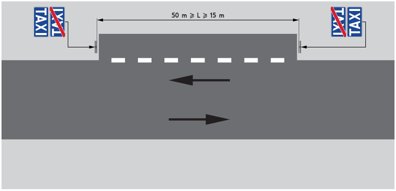 Nowe oznakowanie postoju taksówek w mieście