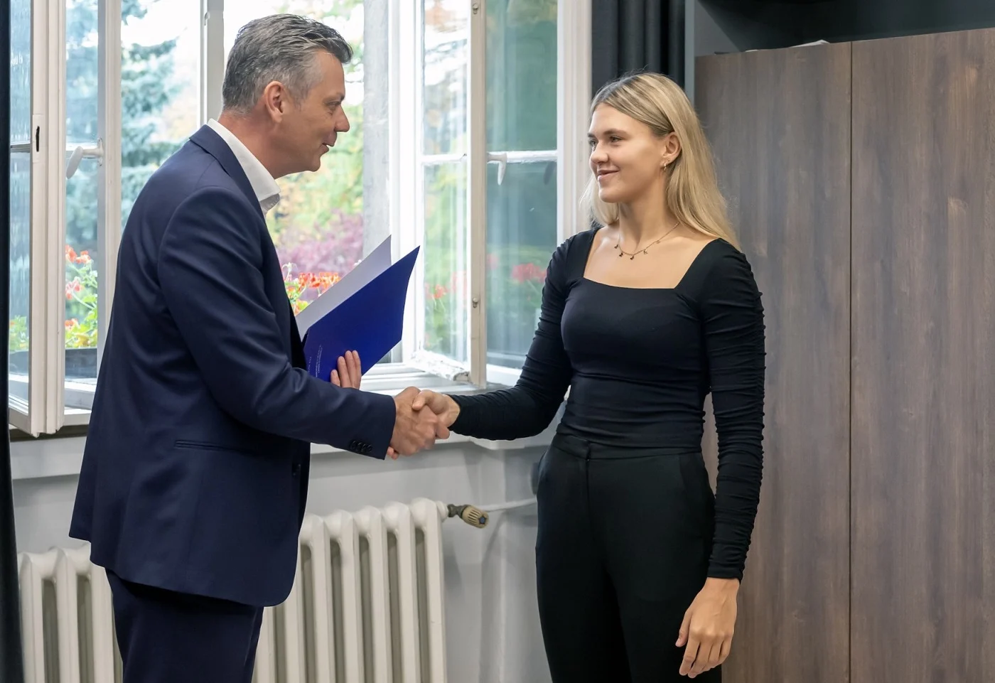 Brązowa medalistka mistrzostw świata z wizytą u prezydenta Bytomia