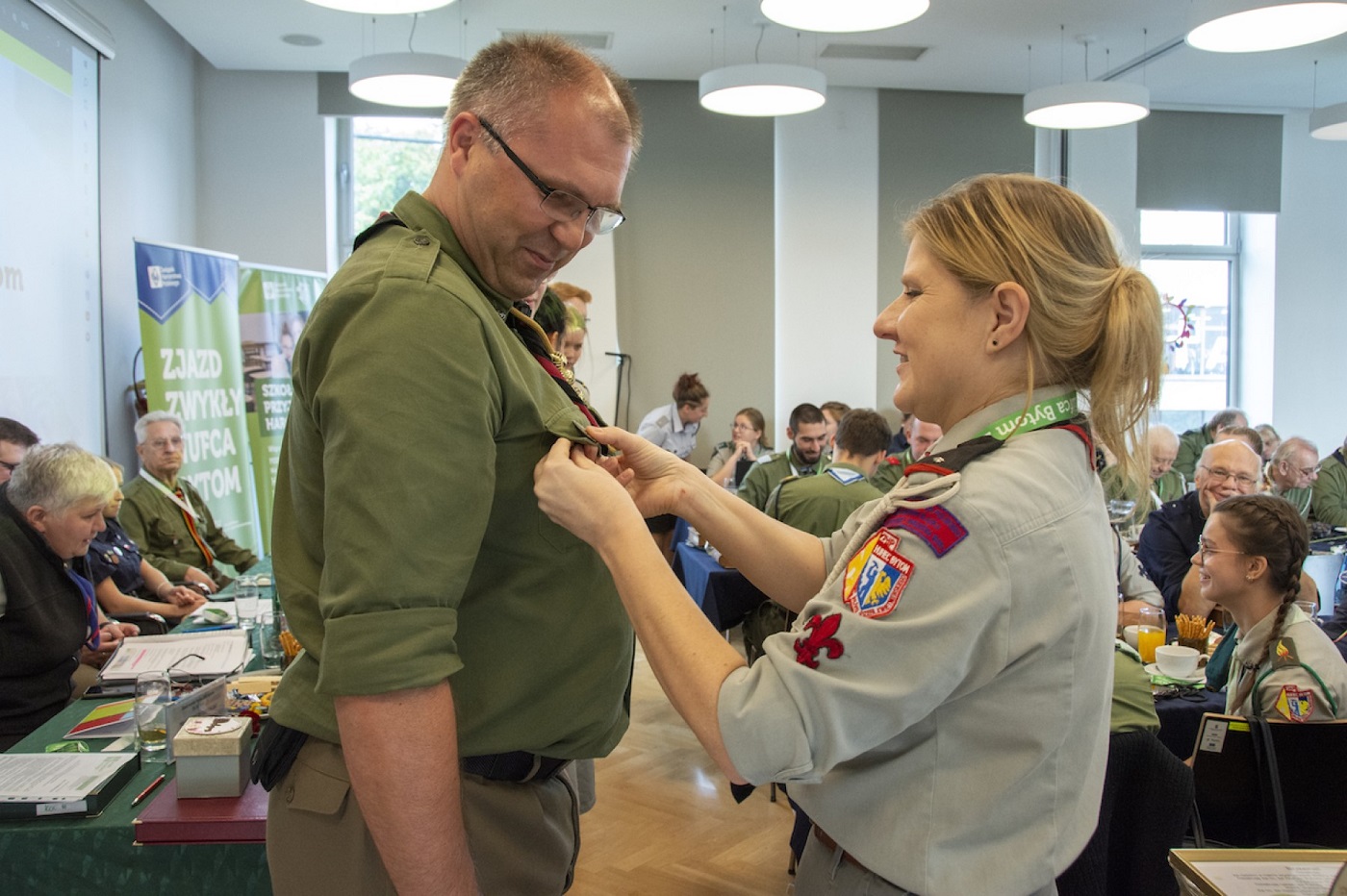 Zmiana władzy Hufca ZHP Bytom