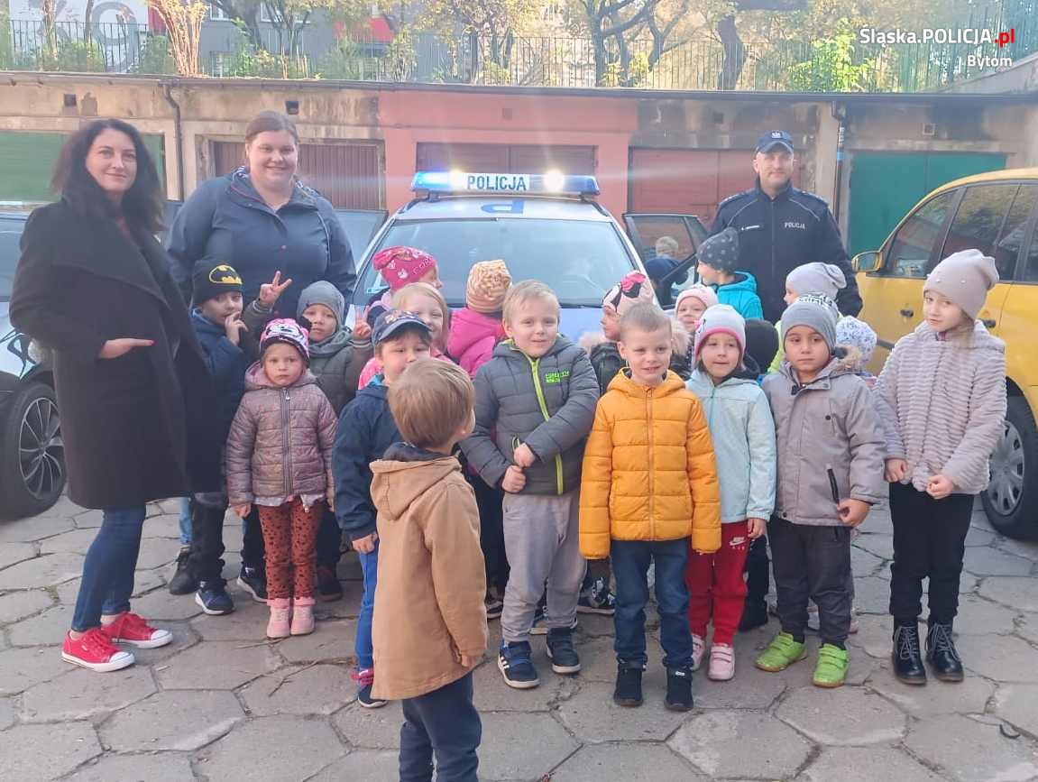 Bytom: Dzielnicowy odwiedził Przedszkole Miejskie nr 16!