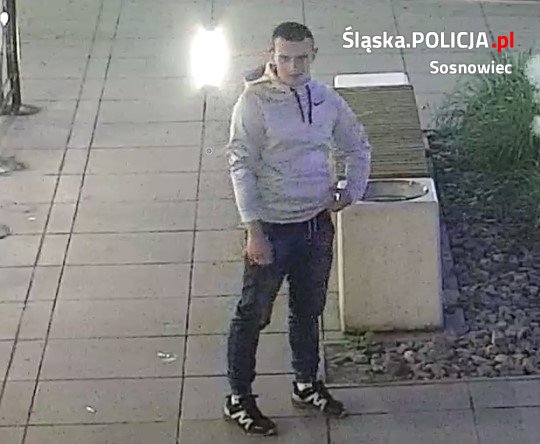 Zniszczył automat w Sosnowcu. Poznajesz tego mężczyznę?