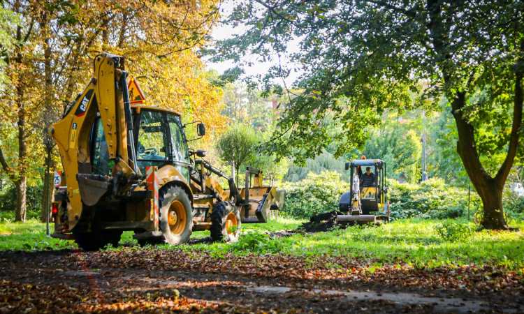 Ruszyły prace na bulwarach przy ul. Mościckiego w Sosnowcu