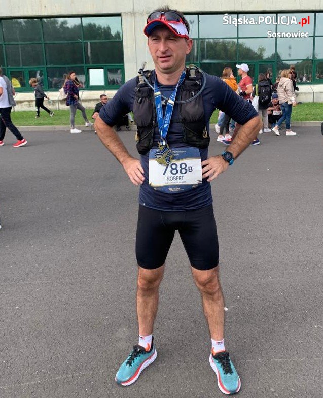 Udany debiut sosnowieckiego policjanta podczas 15. edycji Silesia Marathon