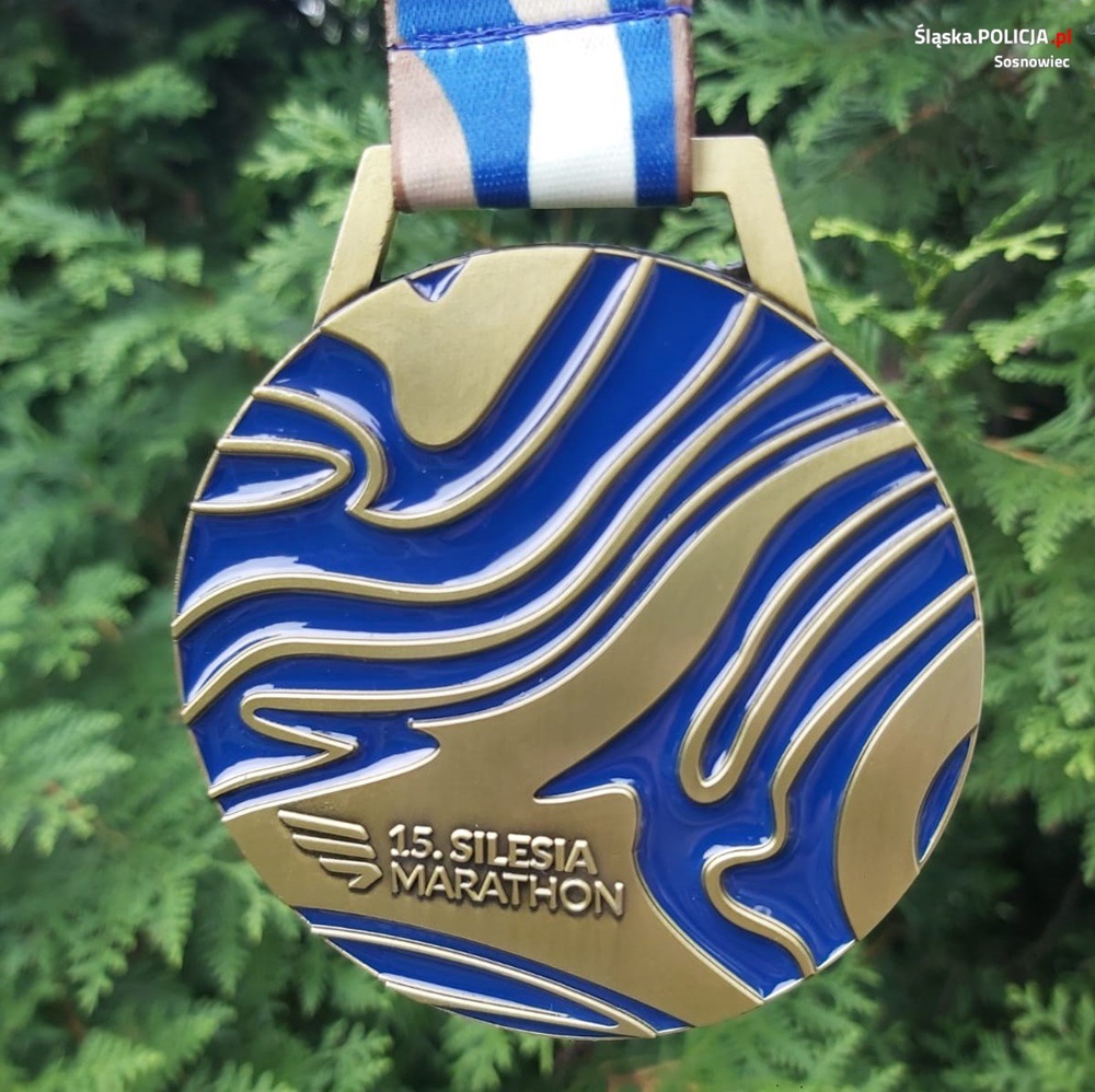 Udany debiut sosnowieckiego policjanta podczas 15. edycji Silesia Marathon