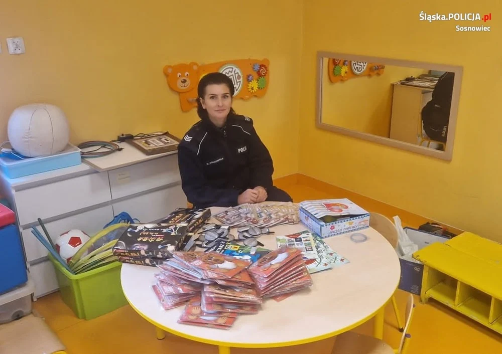 Policjanci z sosnowieckiej "dwójki" prowadzili zajęcia z bezpieczeństwa