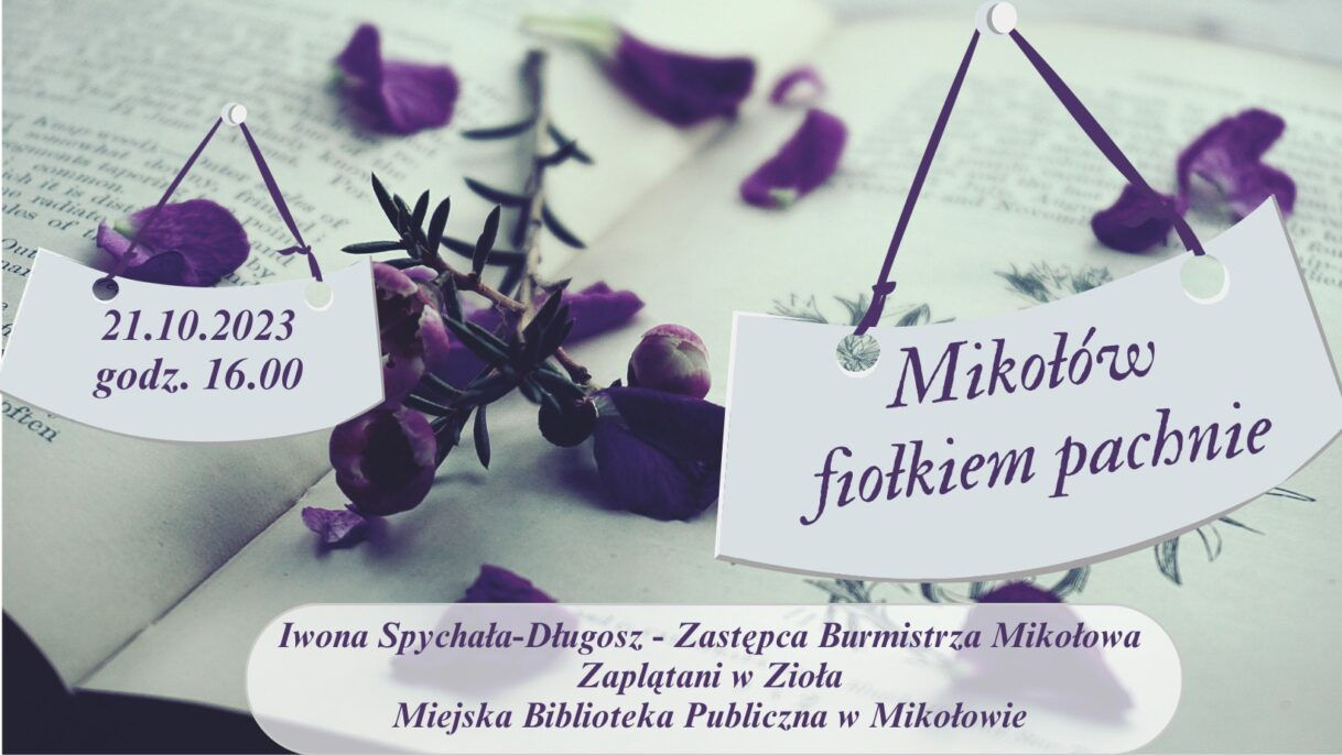 "Mikołów fiołkiem pachnie", czyli spotkanie w Miejskiej Bibliotece