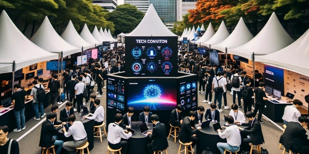 Wynajem namiotów reklamowych i handlowych