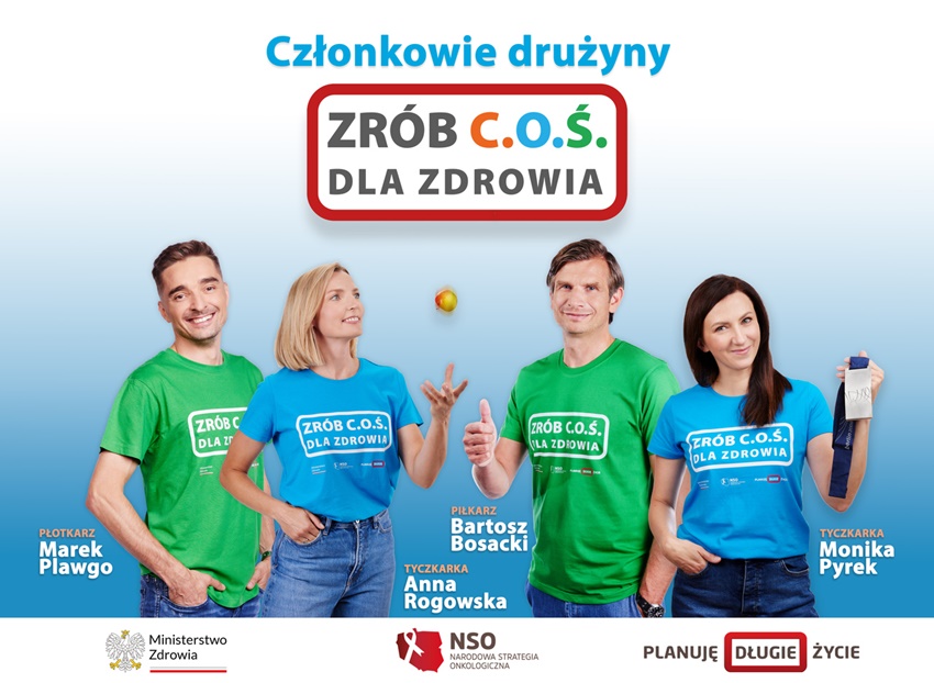 "Zrób C.O.Ś. dla zdrowia". Niecodzienna akcja prozdrowotna w Katowicach