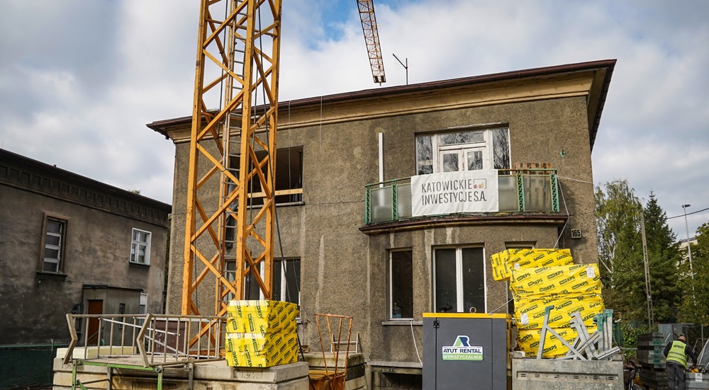 Trwa budowa Katowickiego Centrum Edukacji Muzycznej "Dom Kilara"
