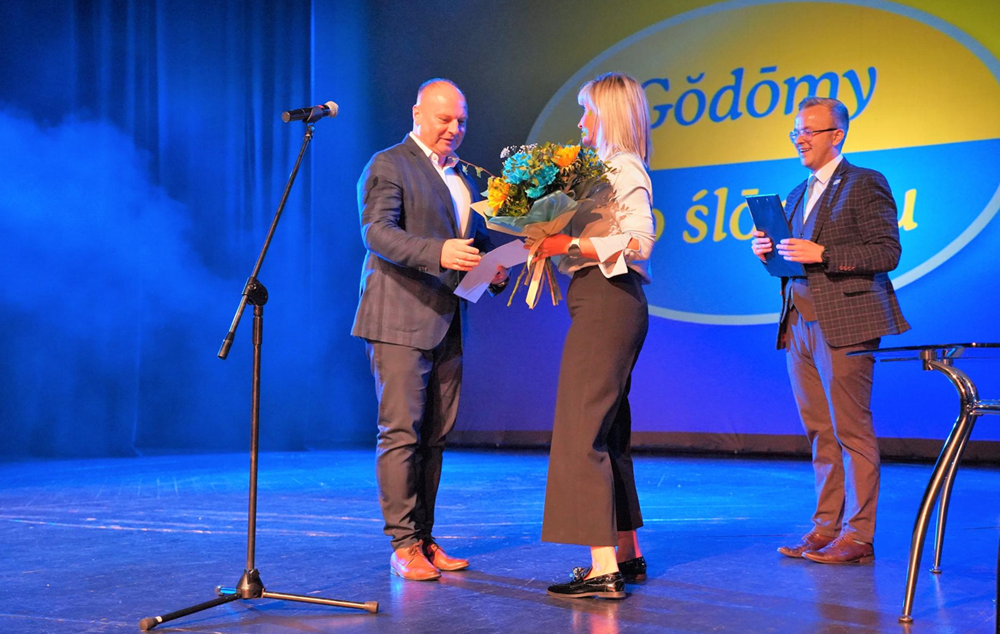 Ruch Chorzów ze statuetką "Kamrat Ślōnskij Godki"!