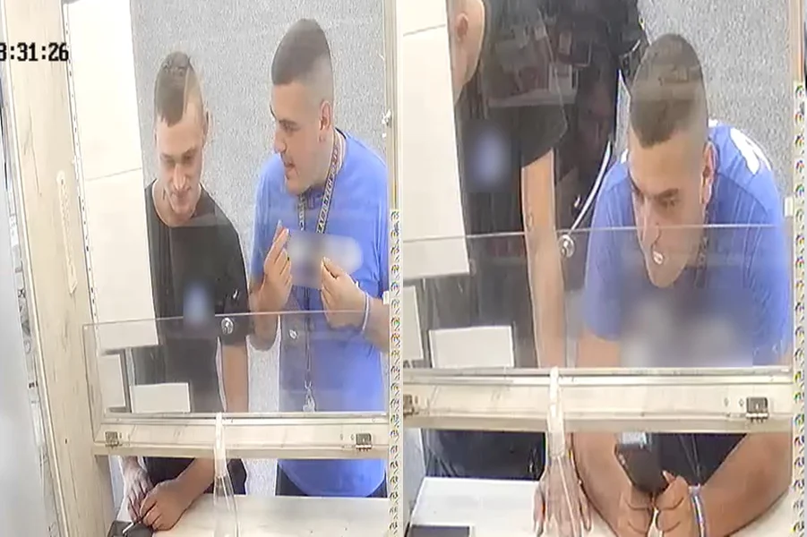 Kradzież telefonu komórkowego w Chorzowie. Widziałeś tych mężczyzn?