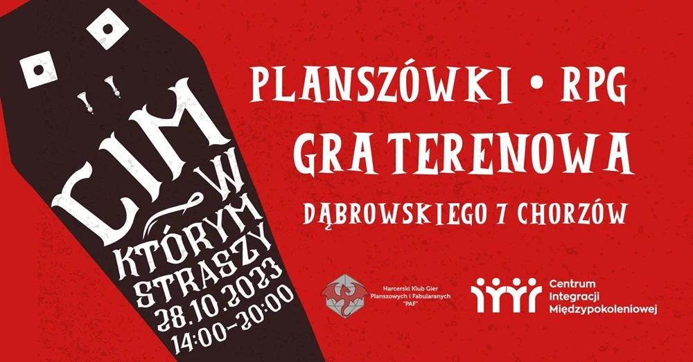 "CIM, w którym straszy 2". Gra terenowa w Chorzowie