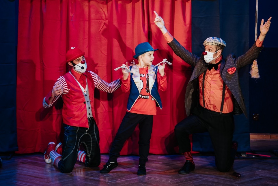 "Supersprawni" Czerwonych Nosków po raz pierwszy w szpitalu ZSM w Chorzowie