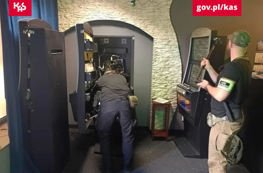 Śląska KAS zlikwidowała nielegalne punkty hazardowe na terenie trzech miast