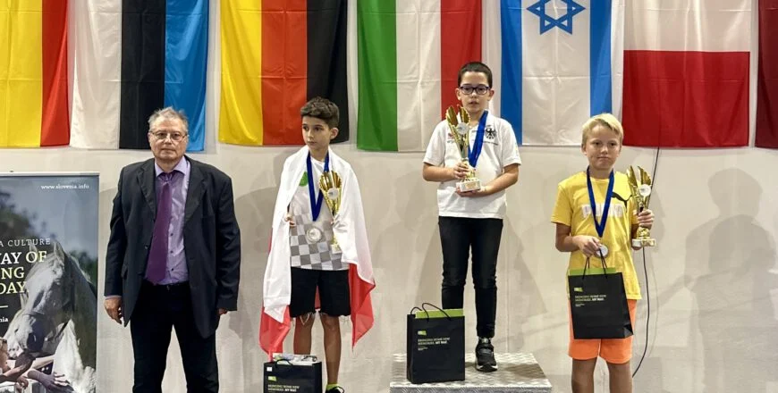 Młody zabrzanin wicemistrzem Europy w szachach szybkich!