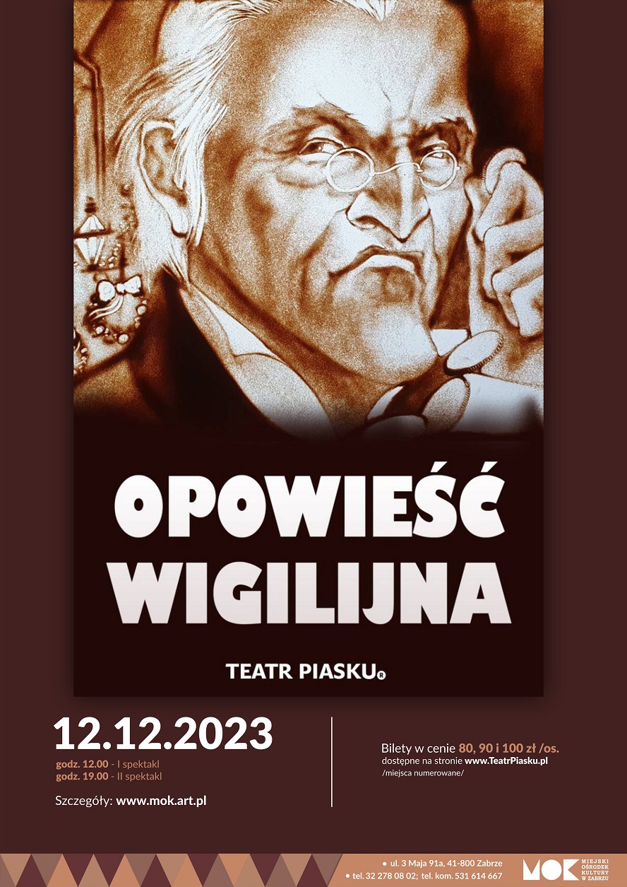 "Opowieść Wigilijna" Teatru Piasku Tetiany Galitsyny