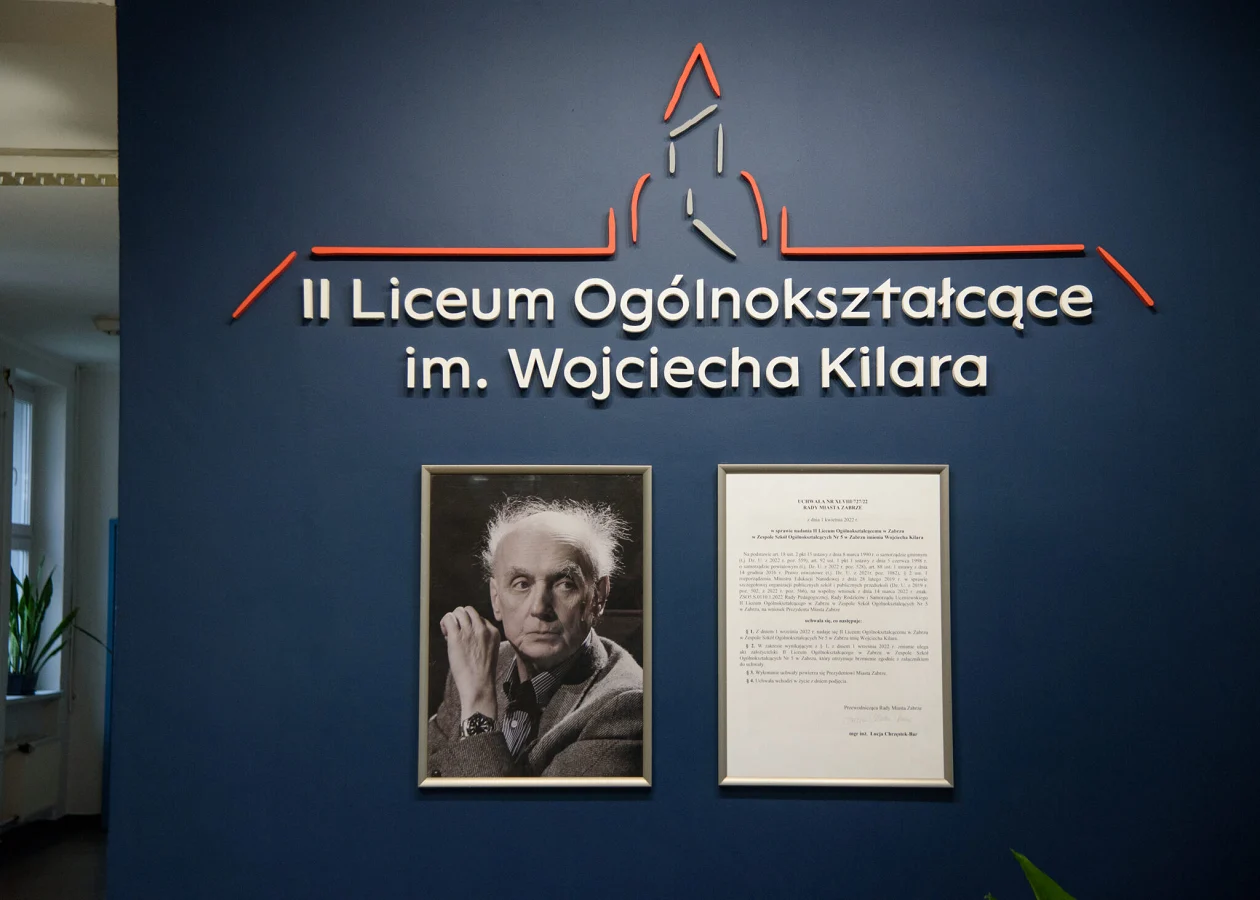 Obchody Dnia Patrona zabrzańskiego II Liceum Ogólnokształcące