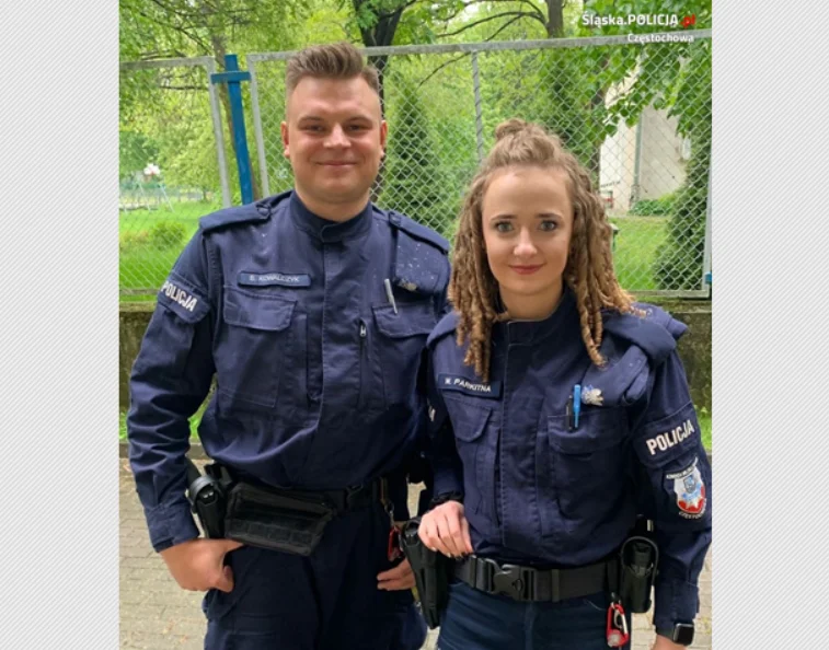 Młodzi policjanci już po raz drugi uratowali ludzi z pożaru