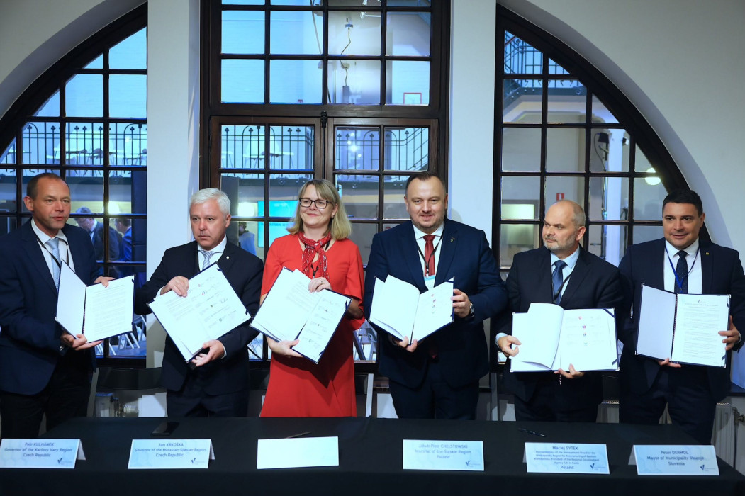 Jakub Chełstowski podpisał deklarację regionów węglowych w Brukseli