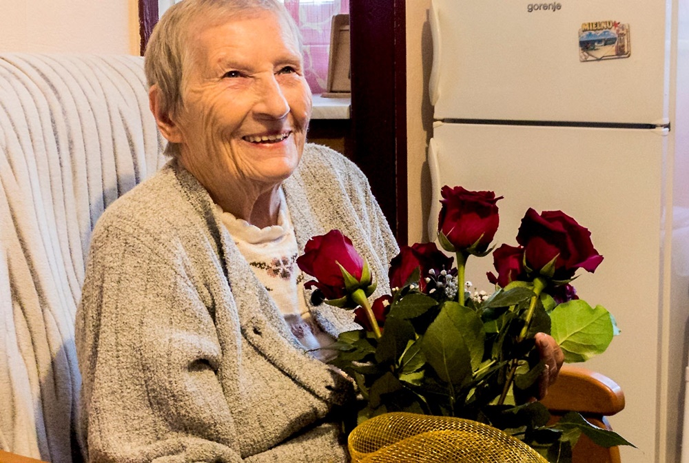 Mieszkanka Chorzowa obchodzi 101. rocznicę urodzin! Prezydent miasta złożył jej wizytę