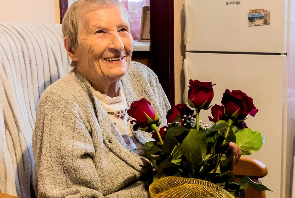 Mieszkanka Chorzowa obchodzi 101. rocznicę urodzin! Prezydent miasta złożył jej wizytę