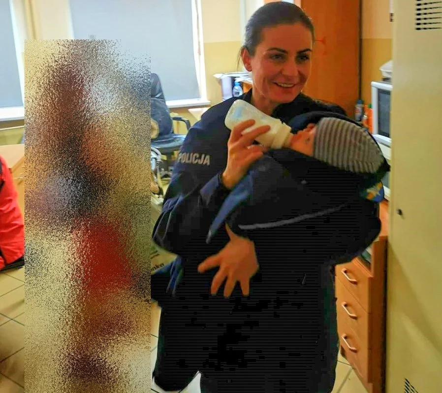 Śląska policjantka zajęła się zmarzniętym dzieckiem. Sprawa trafi do Sądu Rodzinnego