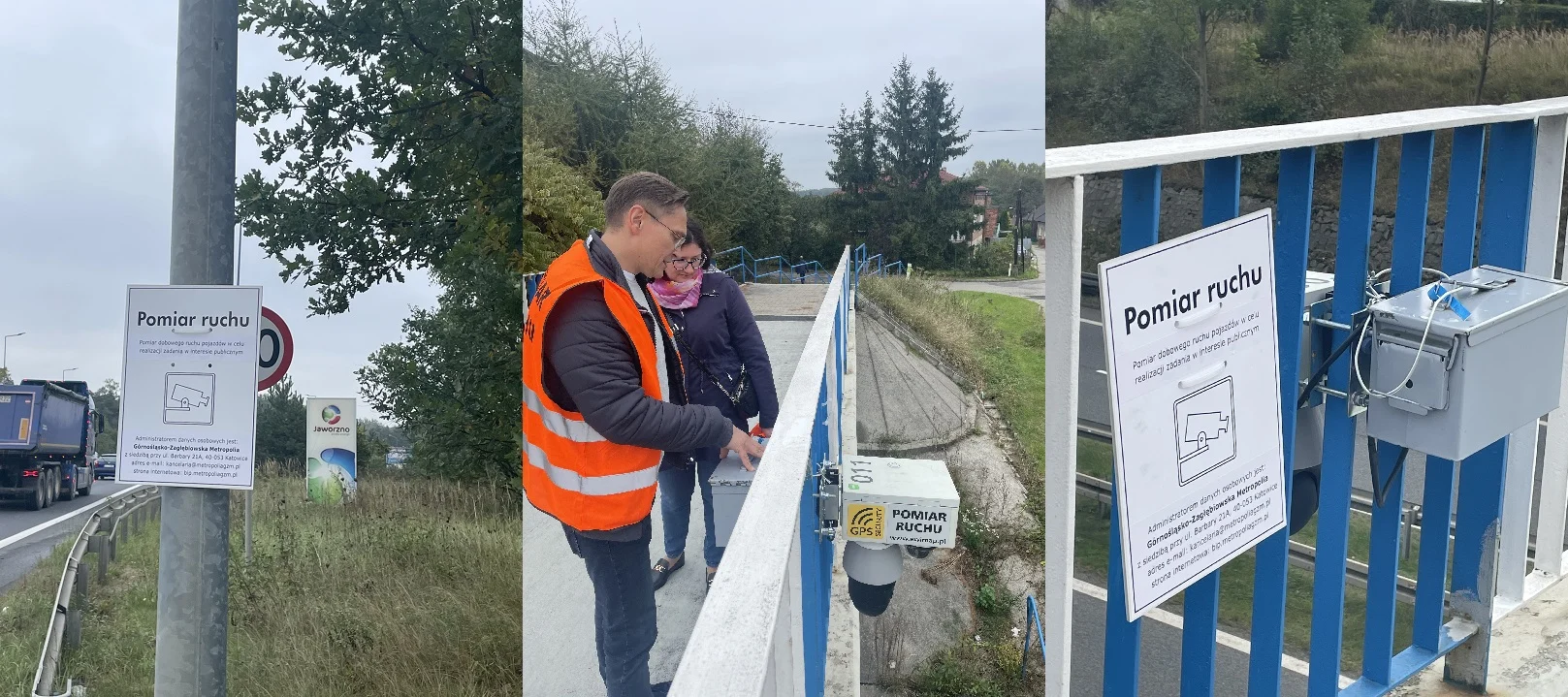 Skąd napływają pojazdy i jak wygląda ruch wewnątrz GZM? Pomiary wykonane