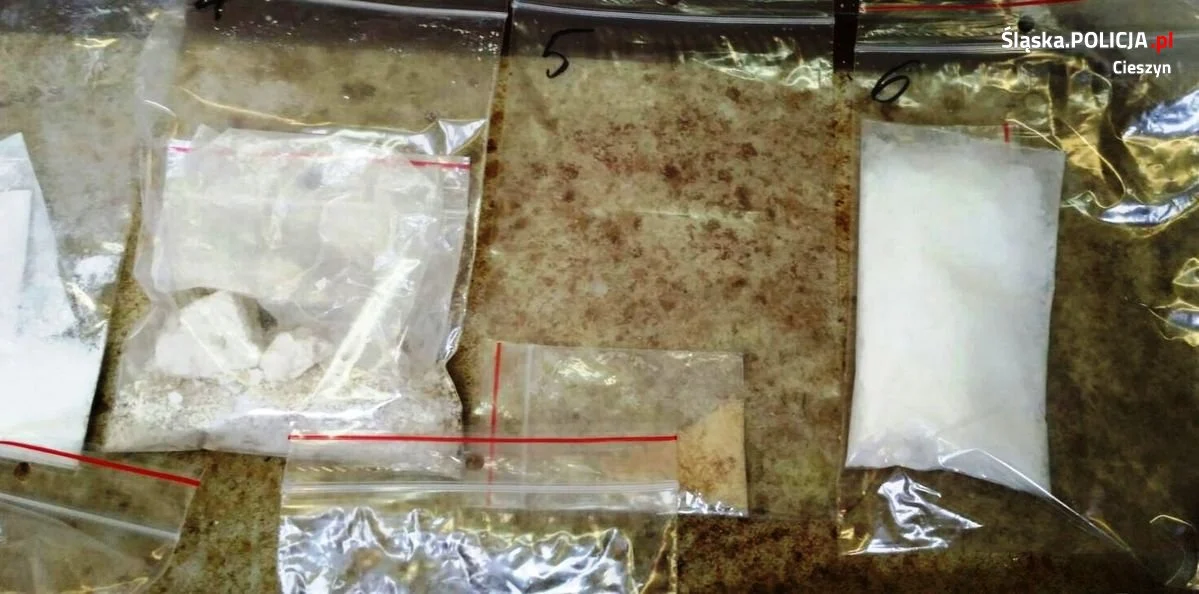 Policjanci z Ustronia przejęli znaczną ilość narkotyków. 38-latka miała ponad 1800 porcji handlowych!